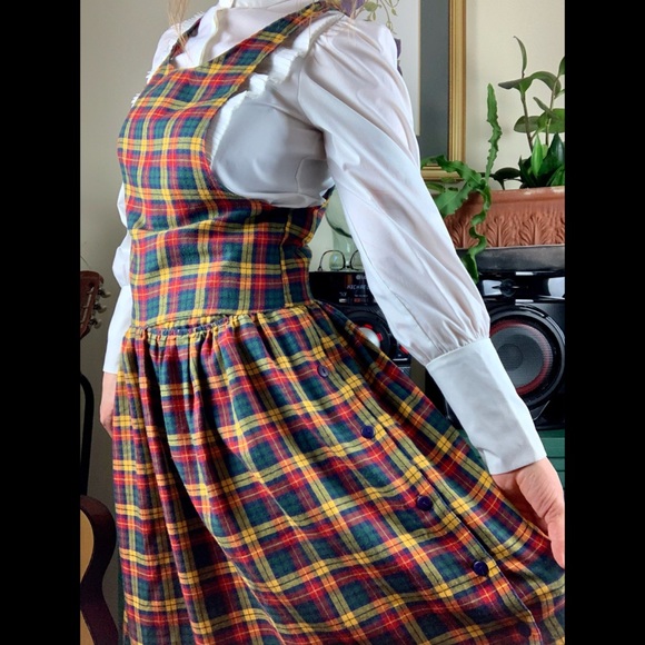 *SOLD* Vintage Eber San Francisco Pinafore Jumper - Picture 8 of 13